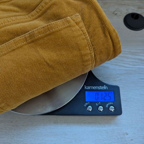 J. Crew Corduroy Ankle Pants Mustard Yellow High-Waisted 28 - Picture 8 of 8